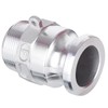 EASTRANS Aluminum 2" Camlock Fittings Type F, 2 PCS Cam