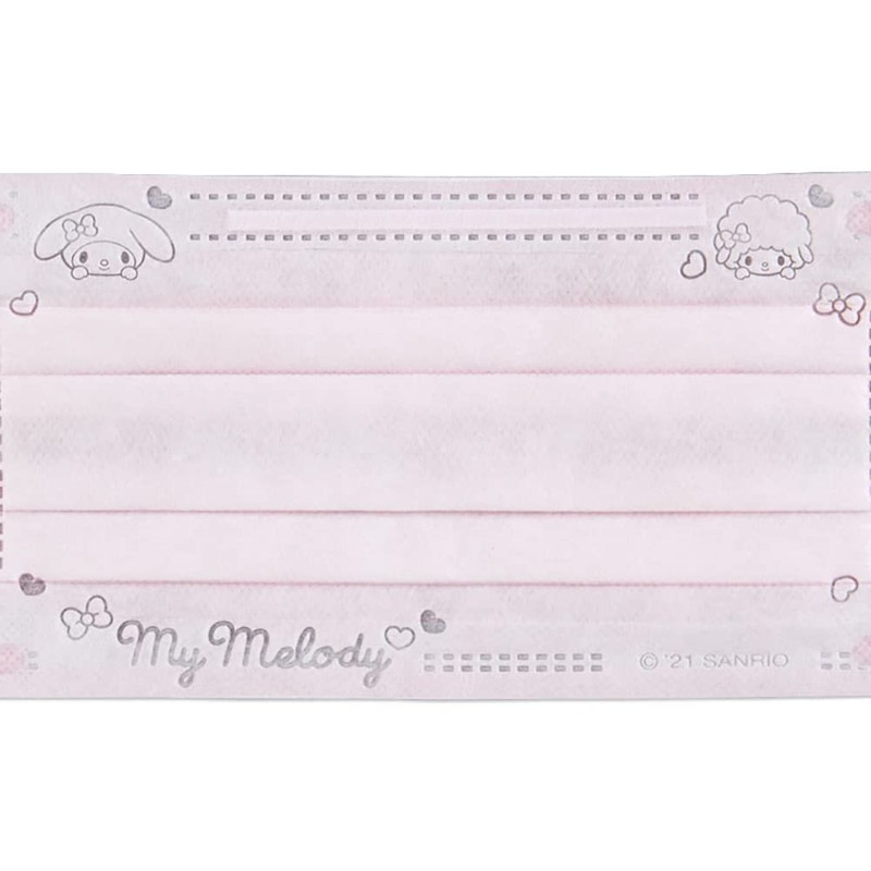 Sanrio 186830 My Melody Mask, Non-Woven Fabric, 3D for Adults,
