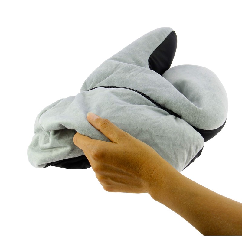 KINE TRAVEL Neck roll and cushion made of micro-beads