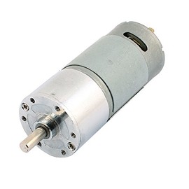 uxcell 6mm Dia Shaft High Torque Solder Cylindrical Gear Box DC Motor DC 12V 200RPM
