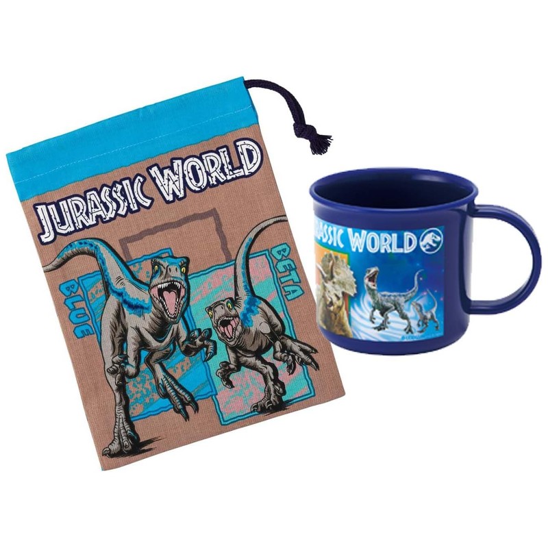 Skater KE4AAG-A Antibacterial Cup, 6.8 fl oz (200 ml), Jurassic