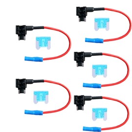 Mintice™ 5 X Car Vehicle 12v 24v Car Add-a-circuit Fuse ACN TAP Adapter Low Profile Blade Style Fuse Holder Plug