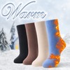 Thermal Socks For Womens socks Heated Slipper Fuzzy Extreme Cold