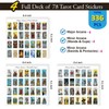 Joyppy Tarot Stickers for Journaling - 336 PCS Mini Tarot