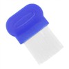 Pack of 2 Lice Comb, Metal Teeth Lice Comb, Double-Sided