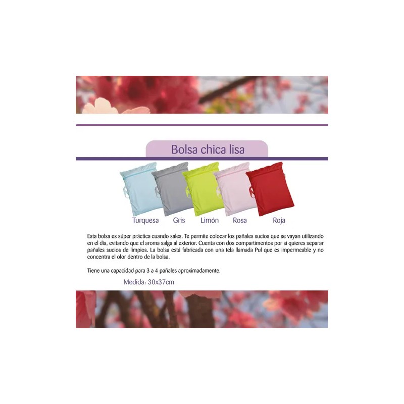 2 Pañal De Natación Unitalla Bolsa Impermeable Lisa