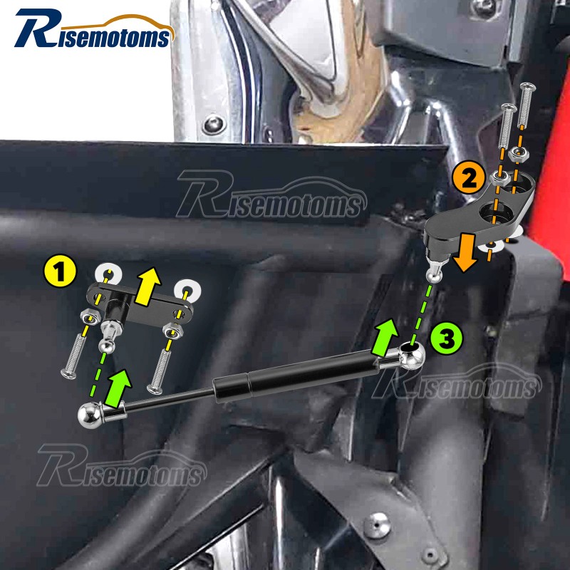 RI For Can-Am Maverick X3 X3 Max 2017+ 4Pcs Front