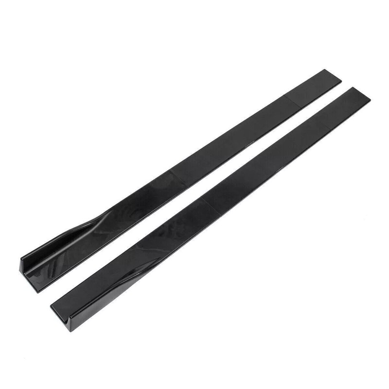 ZTT For INFINITI Q50 Gloss Black Side Skirt Rocker Panel