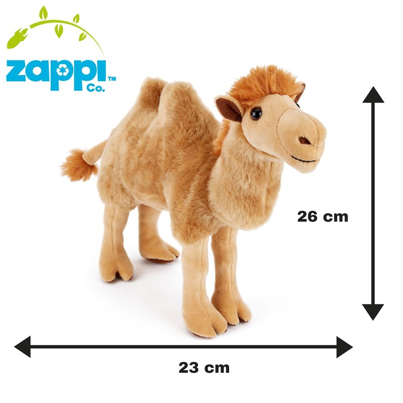 Zappi Co 100% Recycled Bactrian Camel Plush Twin Set (Medium+Small)