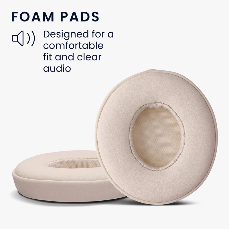 kwmobile Ear Pads Compatible with Beats Solo 2 Wireless/Solo 3