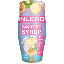 INLEAD - Squeeze Syrup | Calorie Free Taste Kick for Water with Intense Fruit Variety | No Sugar & No Calories | Zero & Light Syrup for up to 8 Litres - 65 ml (Tropical Brasil)