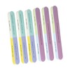 10pcs Nail File Reusable Washable Multi Functional 7 Steps DIY