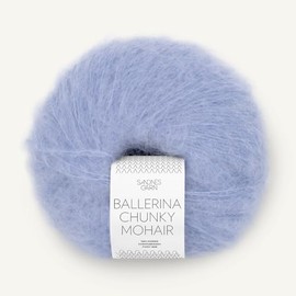 SANDNES GARN Ballerina Chunky Mohair – Colour: Pale Iris (5505) – 50 g/Approx. 135 m Wool