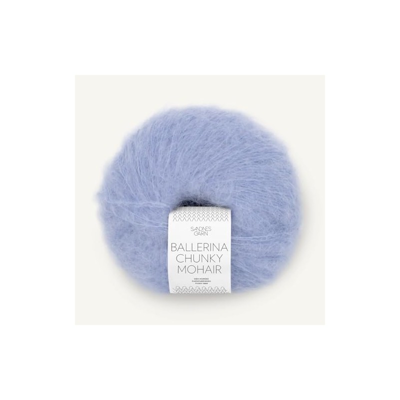 SANDNES GARN Ballerina Chunky Mohair – Colour: Pale Iris (5505)