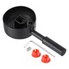 uxcell Single Lever Faucet Handle for 40mm Cartridge, Zinc Alloy