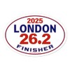 Charmed Running Brand London Marathon 26.2 Finisher Car Magnet with
