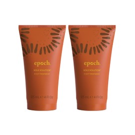 Nu Skin Epoch Sole Solution | Effective Foot Cream for Dry Cracked Heels and Feet | Foot Care with Urea Cream for Feet | Repair Foot Health | Moisturizer & Lotion for Clean Feet | 4 Fl Oz | 2 Pack
