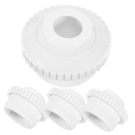 Generic 4Pcs Pool Inlet Nozzle Wear Resistant Spa Jet Fitting for Bathtub and Swimming Pool Accessories Easy to Clean and Disassemble High Performance