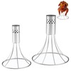 Skyflame Beer Can Chicken Holder for Smokers and Grills, 2