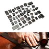 55Pcs Hollow Punch Cutter High Carbon Steel Rich Sizes Box