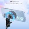 ボールマウント 17mm、ボールジョイント、車載、バイク、接続アクセサリー パーツ、ドラレコマ、360 度回転、アルミマウント、自転車カメラマウント