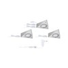 Paulmann Trias 92125 LED Under Cabinet Light with Proximity Sensor