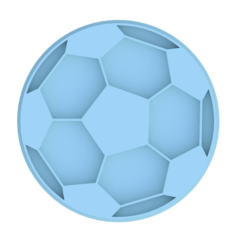 Soccer Ball Cookie Cutter & Stamp