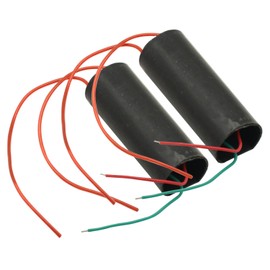 2Pcs High Voltage Generator High Pressure Pulse Current DC 3V-6V 1A-3A to 400kV 400000V Boost Step-up Power Module High Voltage Transformer