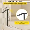 Happybuy Single Post Handrail, Black