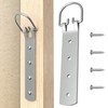 2 PCS Heavy Duty Picture Hangers Large D-Ring Hanger for