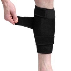 Calf Support Brace, Adjustable Shin Splint Compression Sleeves Leg Protector Compression Socks 2 Pack for Men Women Injury Recovery, Running, Marathon, Rugby, Soccer, Football, Tennis, Cycling