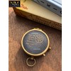 Not All Who Wander Are Lost Engravable Compass - Pocket