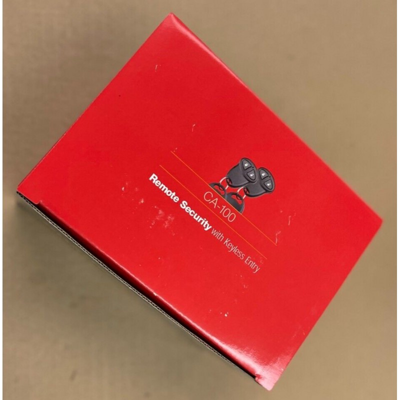 CODE ALARM CA-100 CAR ALARM REMOTE SECURITY WITH KEYLESS ENTRY