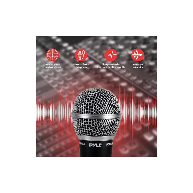 Pyle-Pro incluye cable XLR de 15 pies a conexión de