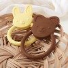 C.R. Gibson 100% Food Grade Silicone Bear Baby Teether for
