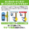 Carmate CZ495 Car Molding Door Edge Protector, Invisible, Matte, Black,