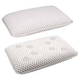 Bathtub Pillow, Bath Pillow Bath and Spa Head Rest with Suction Cups Bath Cushion Bathing Pillow