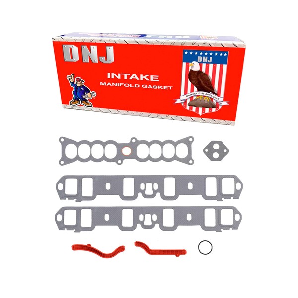 DNJ IG4181 Intake Manifold Gasket Set for 1986-1995 Ford, Lincoln,