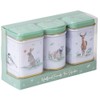 New English Teas Woodland Animals 3x Mini Tea Tin Gift
