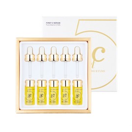 Liz K First C Serum Season 5 Vitamin C Ampoule 10ml / 리즈케이 퍼스트 씨 세럼 시즌5 비타민씨 앰플 10ml X 5개