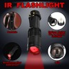Retisee Red Light Flashlight with Protective Glasses LED Single Mode