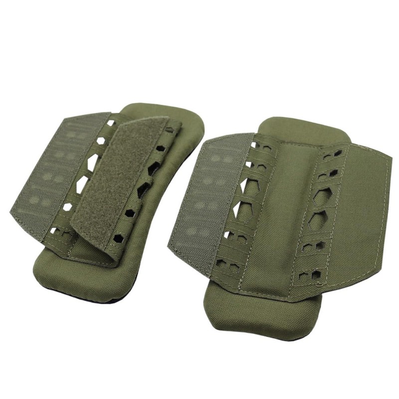 AZB 2 Pcs Tactical Vest Shoulder Pads Backpack Breathable Mesh