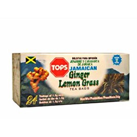 TOPS Ginger Lemon Grass/Fever Grass Tea