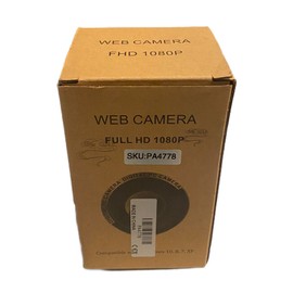 Unbranded 1080 P Full HD USB Webcam for PC Desktop & Laptop Web Cam Camera with Microphone