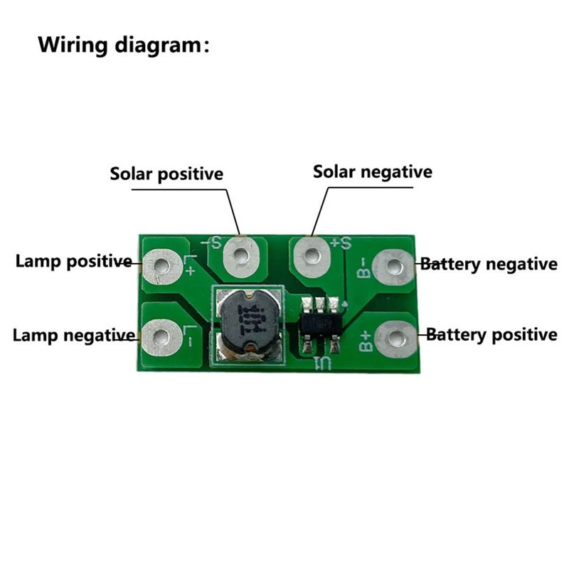 WANGCL 10pcs Solar Charge Controller Board Controller Solar Charge Controller