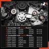 A-Premium Timing Belt Kit w/Water Pump Compatible with Toyota &