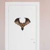 Extra Large 460mm 'Flying Bat' Permanent Sticker Decal for Cars/Windows/Bins/Walls