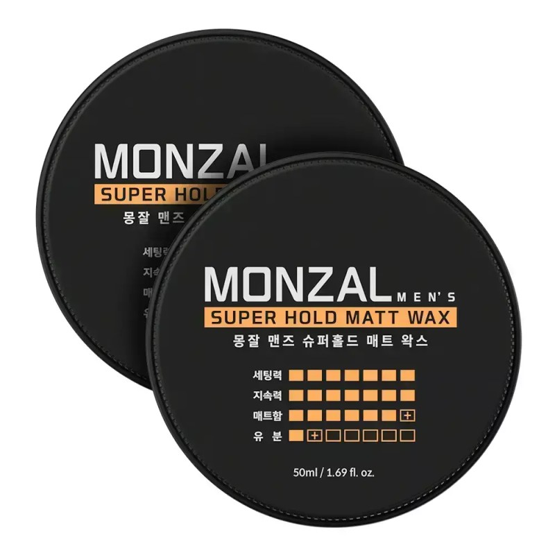 Monjal 허성범 PICK 몽잘 맨즈 왁스 남자 헤어스타일링 크림 매트