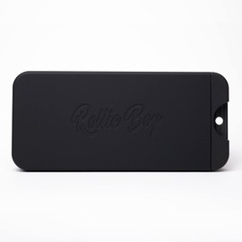 Rollie Boy Waterproof Travel Case | Holds 4 King Cones | Holds mini Lighter or Matches | Smell Resistant | Discreet (Jet Black)