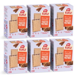 Katz Gluten Free Toaster Pastries. Cinnamon. Easy Breakfast Food Or Anytime Healthy Snacks For Adults & Kids. Gluten Free. Dairy Free, Nut Free, Peanut Free, Soy Free. Kosher Snacks. Healthy Snacks For Adults & Kids 8 OZ (Pack Of 6)